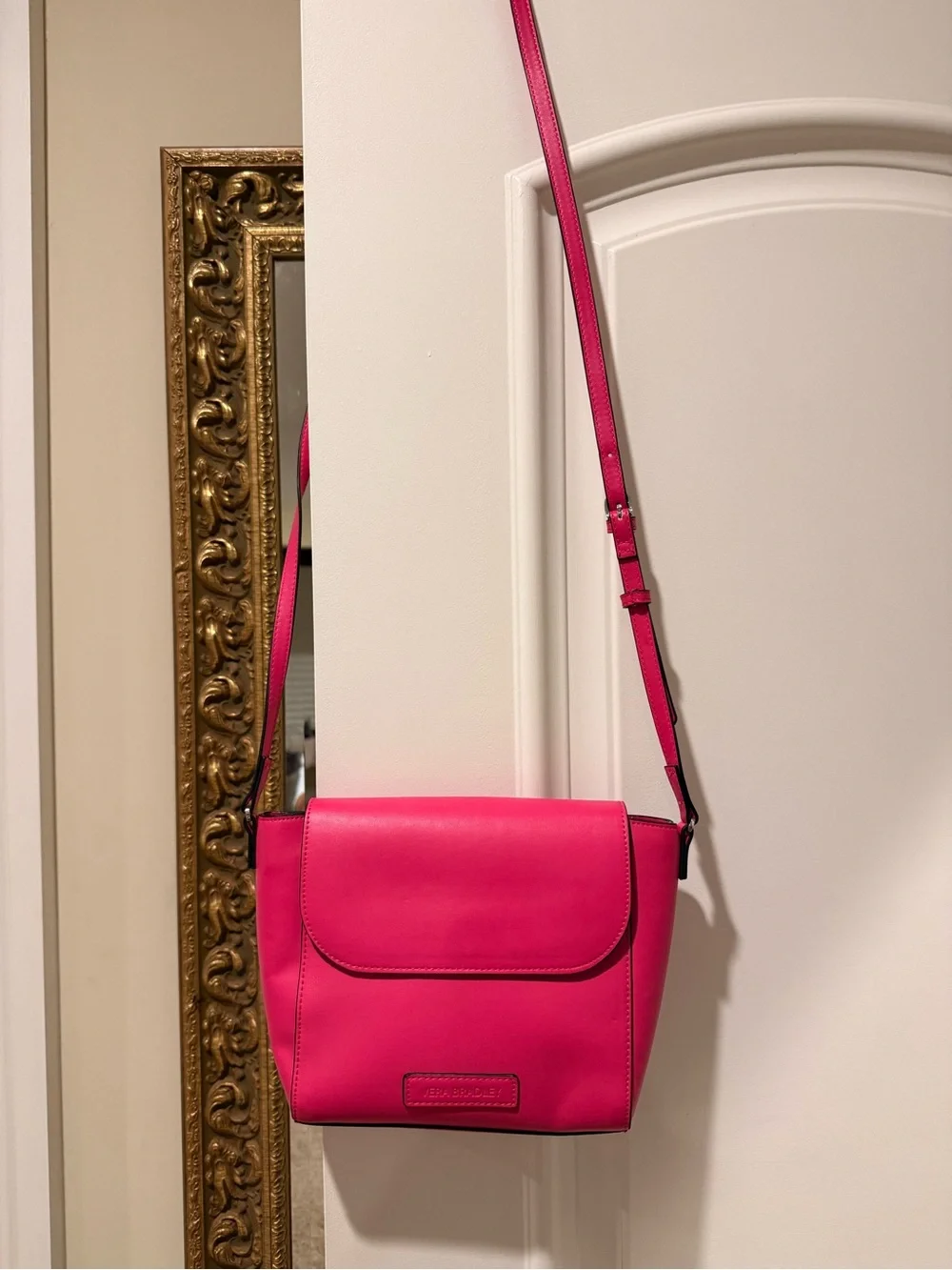 Vera Bradley Neon Pink Crossbody Bag